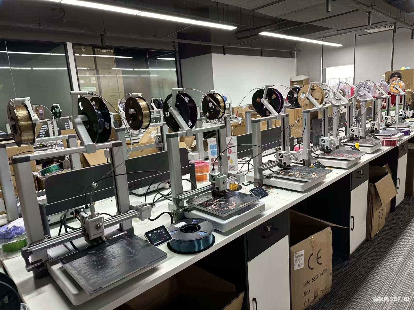 拓竹3D打印农场照片
